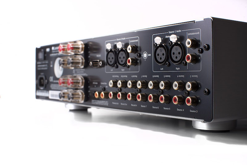 Cambridge Audio Azur 851A XD-Verstärker - silber (Anschlüsse)