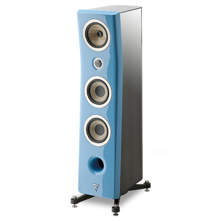 Focal Kanta N°2 - Standlautsprecher in Black High Gloss Gauloise Blue (Beispielabbildung)