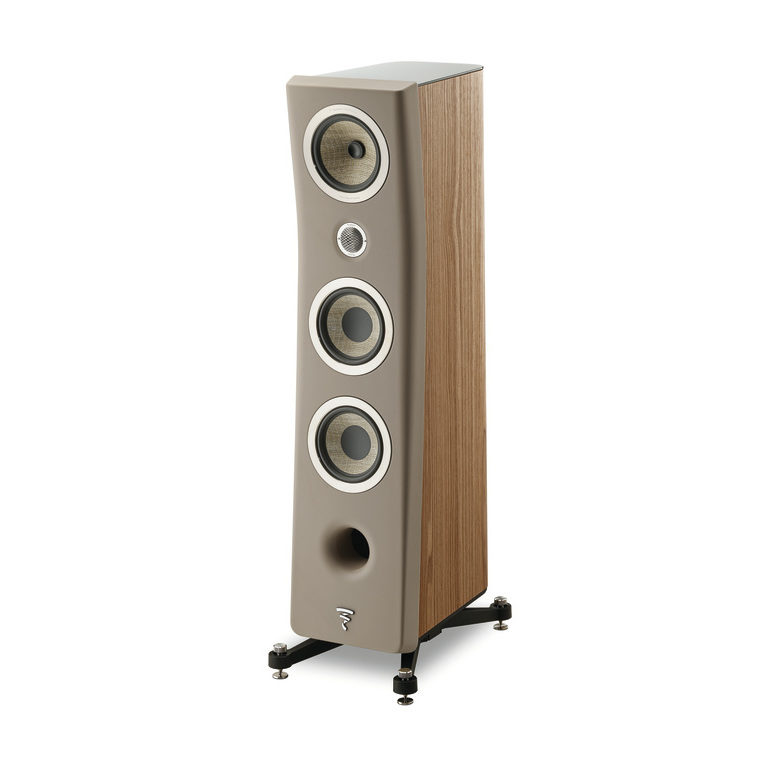 Focal Kanta N°2 - Standlautsprecher in Wood Veneere Warm Taupe (Beispielabbildung)