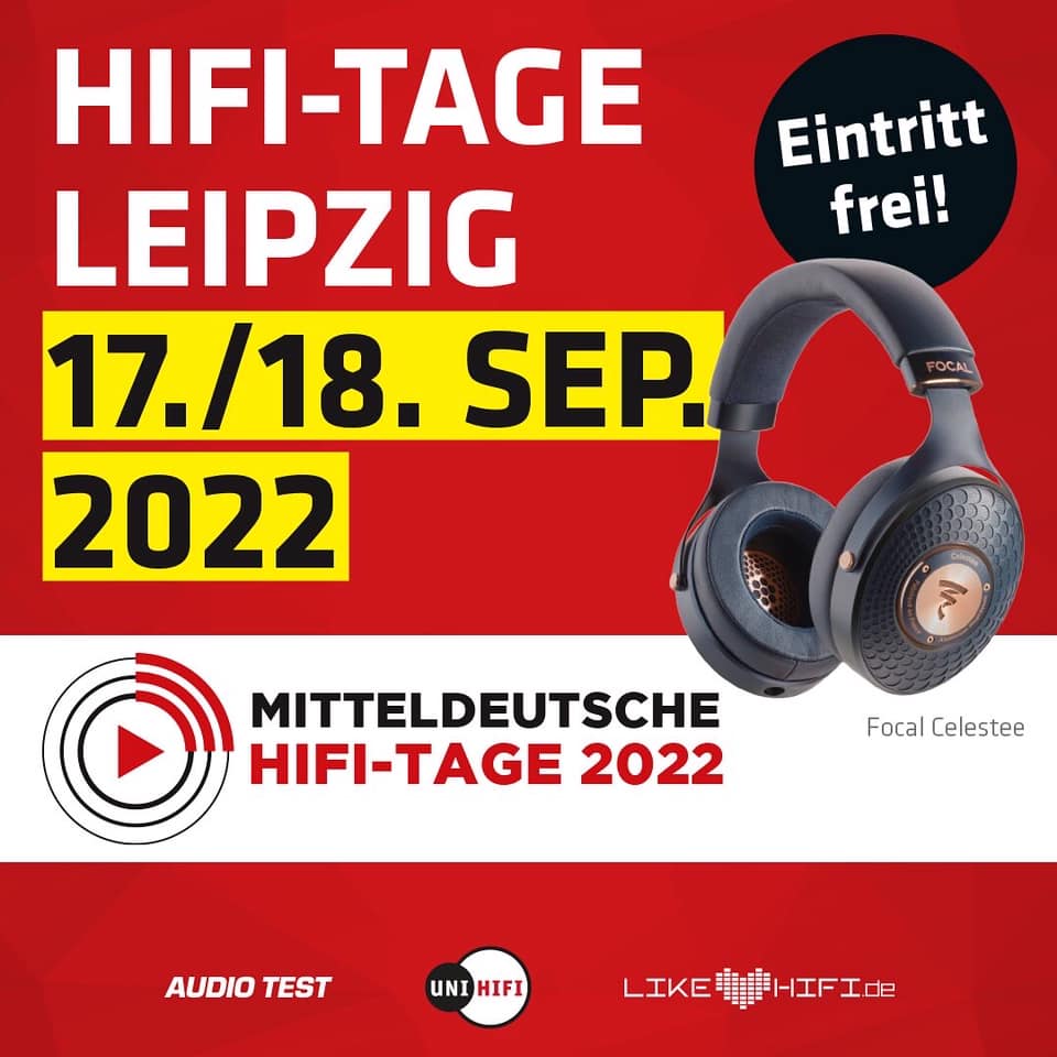 MDHT 2022: Mitteldeutsche HiFi-Tage 17. / 18. Sept. 2022