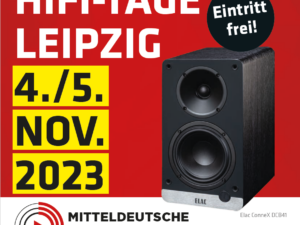 MDHT 2023: Mitteldeutsche HiFi-Tage 4. / 5. Nov. 2023