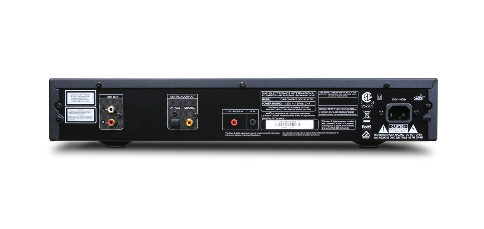NAD C 568 Rückseite