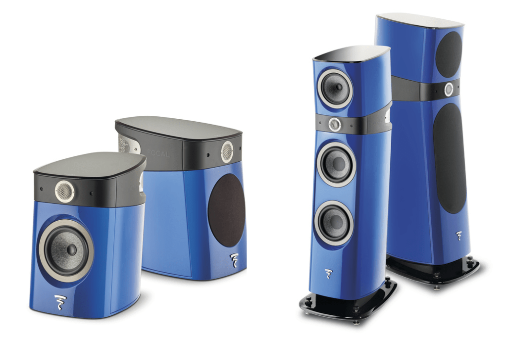 Focal Sopra N°1 und N°2 in Nogaro Blue als Paar