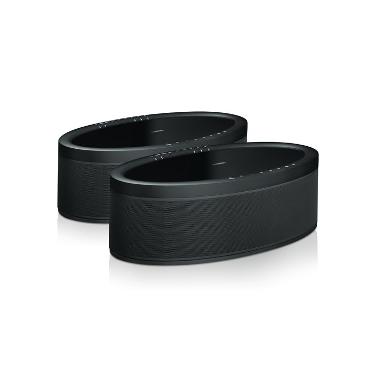 Yamaha MusicCast 50 (WX-051) - Wireless Lautsprecher (schwarz)