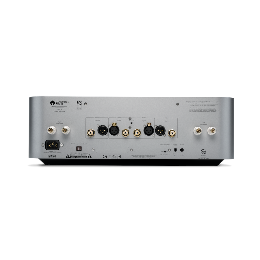 Cambridge Audio - Edge W, Endstufe (Anschlüsse)