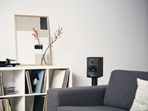 Dynaudio Emit 10 - Kompaktlautsprecher in Nussbaum, Serie 2021 (Beispielabbildung Lifestyle)