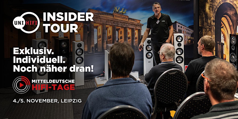 MDHT 2023: UNI-HIFI Insider-Tour @ Mitteldeutsche HiFi-Tage 2023