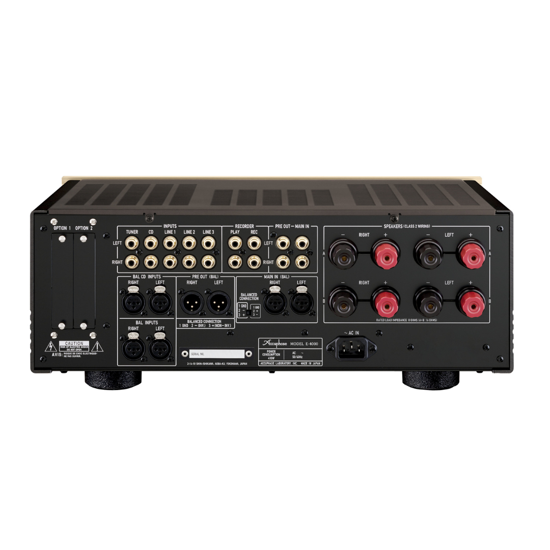 ACCUPHASE E-4000 – Integrierter Class-A/B-Stereo-Verstärker – Bild 4